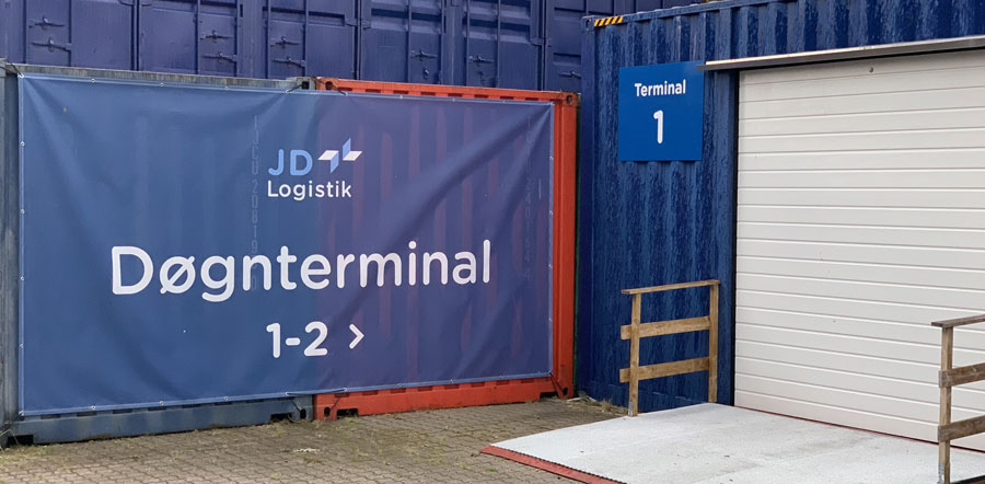 Døgnadgang med JD Logistiks døgnterminal