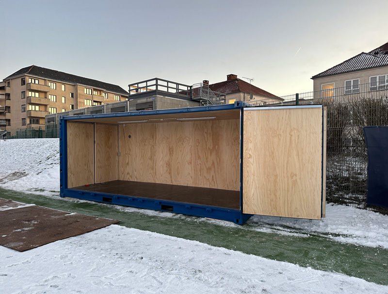 JD Logistiks containerlager – her finder du bl.a. dobbeltdørscontainere