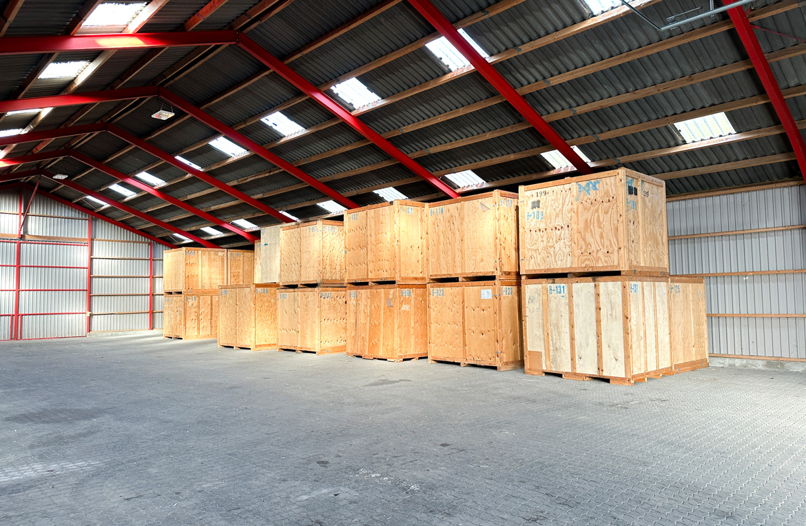 Leje af lagerhal i Roskilde