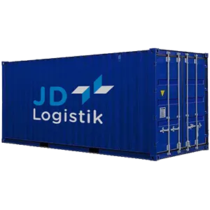 Lej high cube container hos JD Logistik